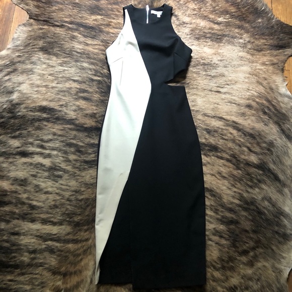 Elizabeth & James Lunai Cutout Colorblock Dress - Picture 4 of 7